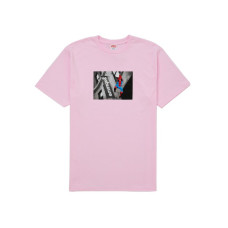 Supreme Spider-Man Tee Light Pink