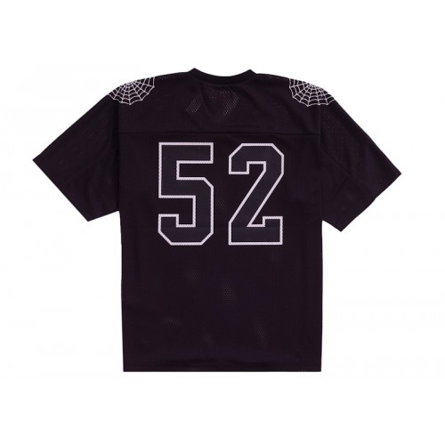 Оригинальный шмот Supreme Spiderweb Football Jersey Black