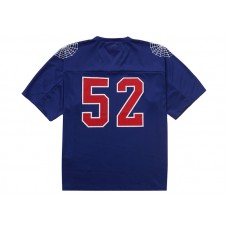 Supreme Spiderweb Football Jersey Navy