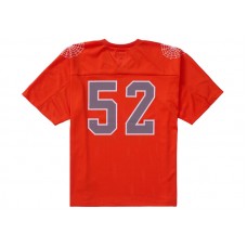 Supreme Spiderweb Football Jersey Orange