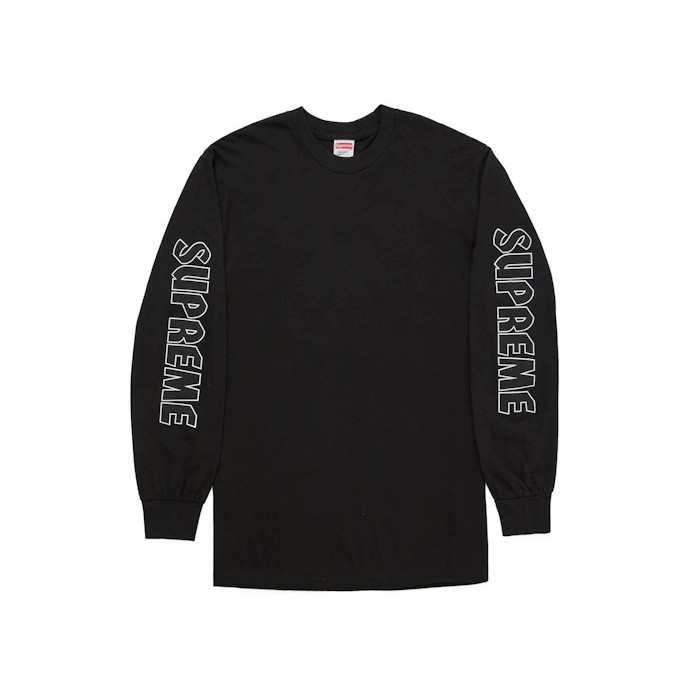 Лонгслив Supreme Spitfire Bighead L/S Tee Black Лонгслив Supreme Spitfire Bighead L/S Tee Black