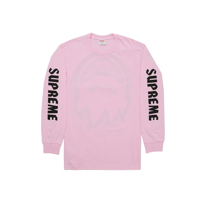 Лонгслив Supreme Spitfire Bighead L/S Tee Pink Лонгслив Supreme Spitfire Bighead L/S Tee Pink