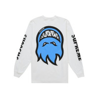 Supreme Spitfire Bighead L/S Tee White