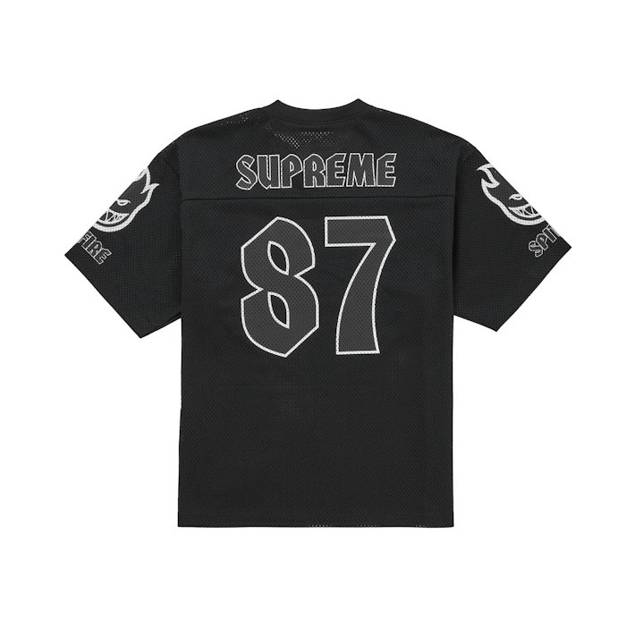 Джерси Supreme Spitfire Football Jersey Black Джерси Supreme Spitfire Football Jersey Black