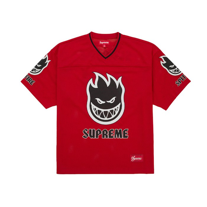 Джерси Supreme Spitfire Football Jersey Red Джерси Supreme Spitfire Football Jersey Red