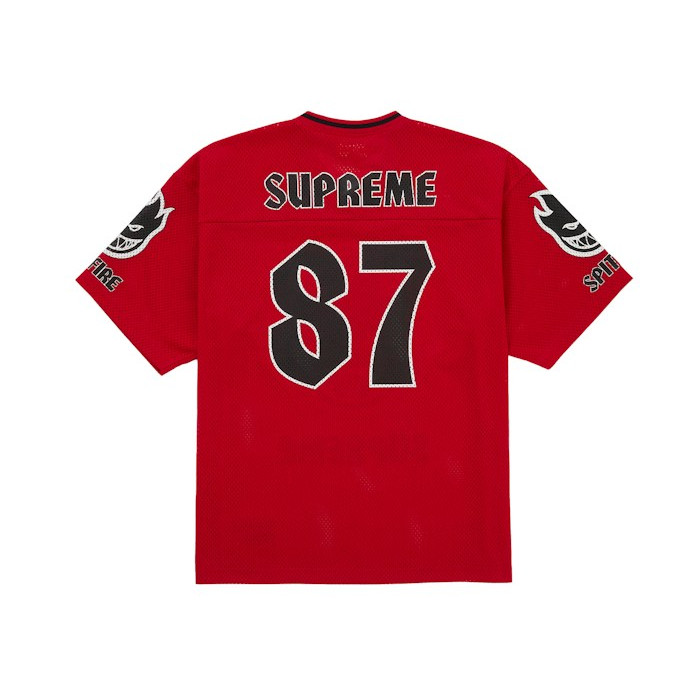 Джерси Supreme Spitfire Football Jersey Red Джерси Supreme Spitfire Football Jersey Red