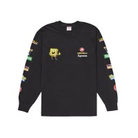 Supreme SpongeBob/Castelli Racing L/S Tee Black