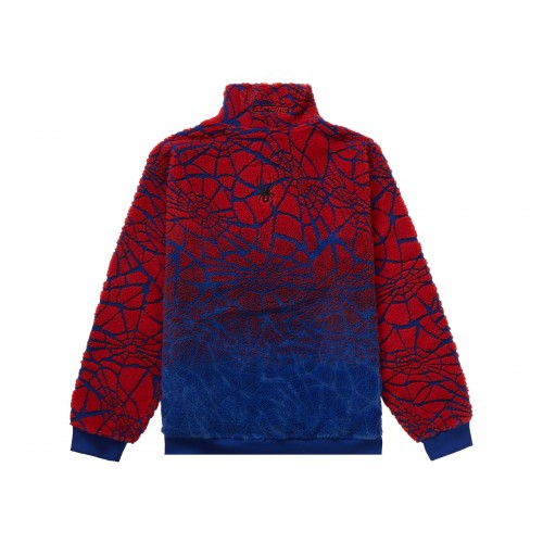 Оригинальный шмот Supreme Spyder Web Polar Fleece Jacket Royal - 70см