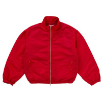 Supreme Stand Collar Lined Nylon Jacket Red