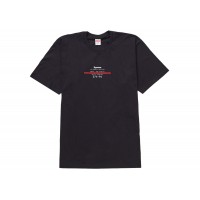 Supreme Standard Tee Black