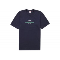 Supreme Standard Tee Navy