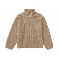 Supreme Star Fleece Jacket Natural