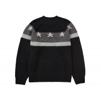 Supreme Stars Sweater Black