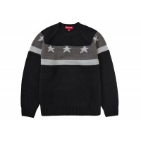 Supreme Stars Sweater Black