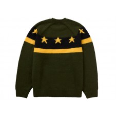 Supreme Stars Sweater Green