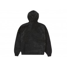Supreme Stone Island Hooded Sweatshirt (FW23) Black
