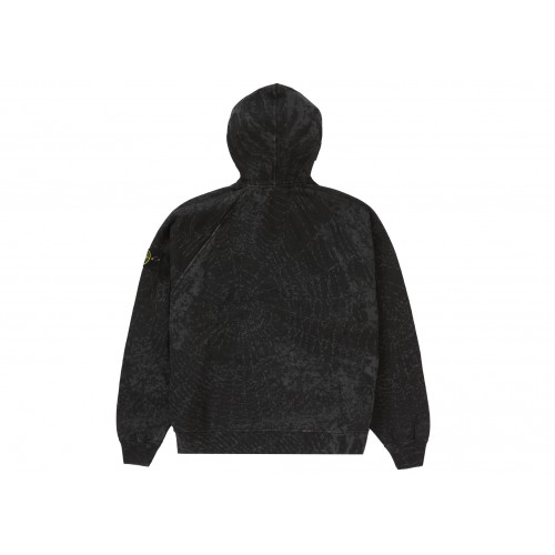 Оригинальный шмот Supreme Stone Island Hooded Sweatshirt (FW23) Black