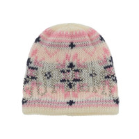 Supreme Studded Fair Isle Beanie White