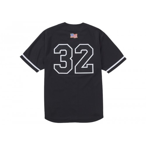 Supreme Swords Baseball Jersey Black