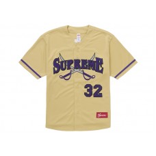Supreme Swords Baseball Jersey Gold