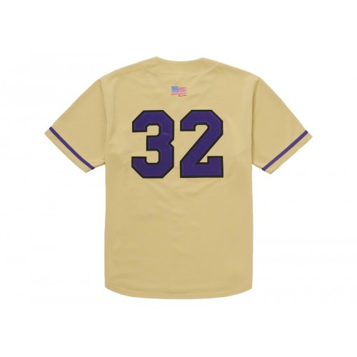 Supreme Swords Baseball Jersey Gold