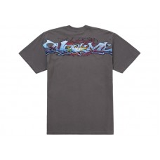 Supreme Tag Tee Charcoal