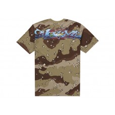 Supreme Tag Tee Chocolate Chip Camo