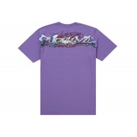 Supreme Tag Tee Purple