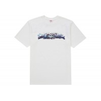 Supreme Tag Tee White