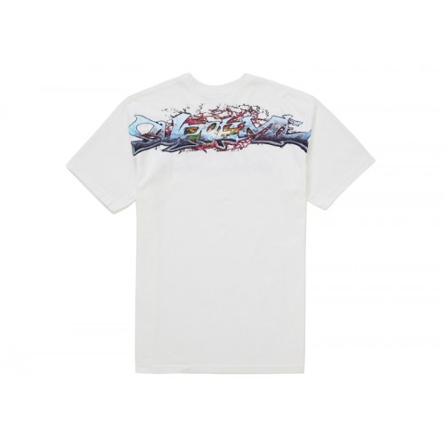 Supreme Tag Tee White