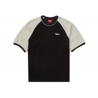 Supreme Terry Raglan S/S Top Black