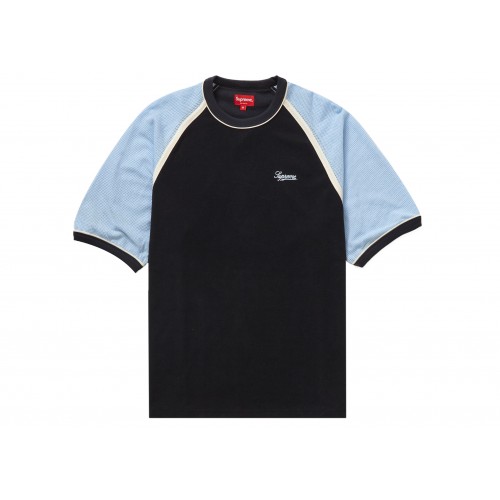 Оригинальный шмот Supreme Terry Raglan S/S Top Navy - 70см