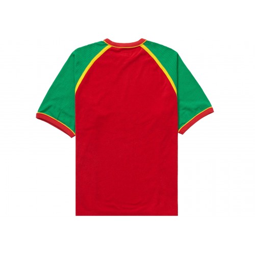 Оригинальный шмот Supreme Terry Raglan S/S Top Red - 70см