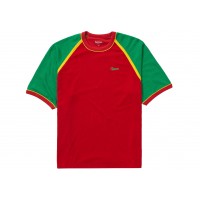 Supreme Terry Raglan S/S Top Red