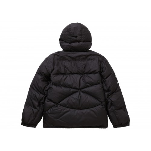 Оригинальный шмот Supreme The North Face 800-Fill Half Zip Hooded Pullover Black - 70см