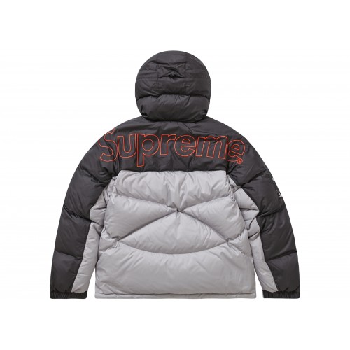 Оригинальный шмот Supreme The North Face 800-Fill Half Zip Hooded Pullover Grey - 70см