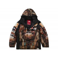 Supreme The North Face 800-Fill Half Zip Hooded Pullover Times Square