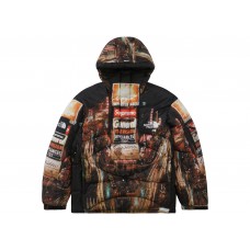 Supreme The North Face 800-Fill Half Zip Hooded Pullover Times Square