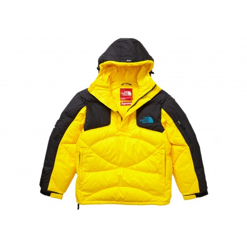 Оригинальный шмот Supreme The North Face 800-Fill Half Zip Hooded Pullover Yellow - 70см
