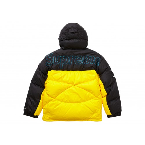 Оригинальный шмот Supreme The North Face 800-Fill Half Zip Hooded Pullover Yellow - 70см