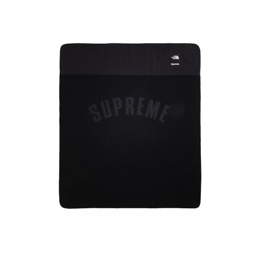 Supreme The North Face Arc Logo Denali Fleece Blanket Black