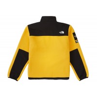 Supreme The North Face Arc Logo Denali Fleece Jacket Yellow