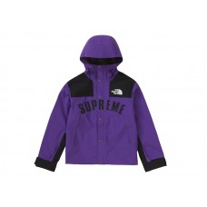 Supreme The North Face Arc Logo Mountain Parka Purple