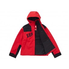 Supreme The North Face Arc Logo Mountain Parka Red