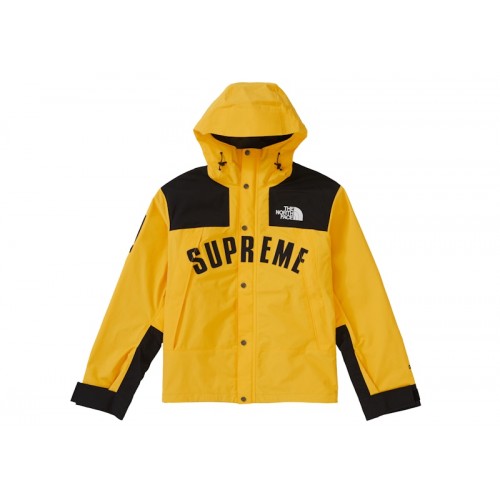 Supreme x The North Face Arc Logo Mountain Parka Yellow