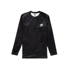 Supreme The North Face Base Layer L/S Top (FW22) Black Dragon