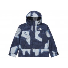 Supreme The North Face Bleached Denim Print Mountain Jacket Indigo