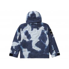 Supreme The North Face Bleached Denim Print Mountain Jacket Indigo