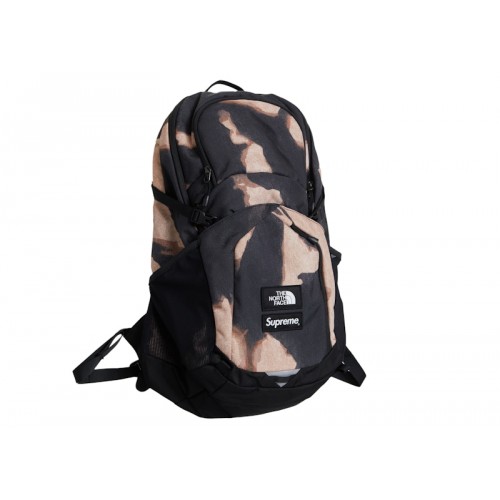 Supreme The North Face Bleached Denim Print Pocono Backpack Black Supreme The North Face Bleached Denim Print Pocono Backpack Black