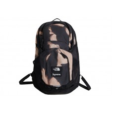 Supreme The North Face Bleached Denim Print Pocono Backpack Black